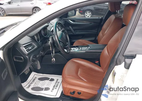 2016 Maserati Ghibli z USA, uszkodzony, nr VIN ZAM57XSA1G1167807